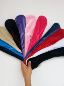 accesorios con diferentes colores